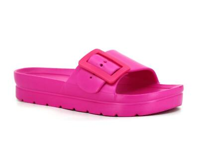 #ad Women#x27;s Comfort Slippers Adjustable Buckle Non Slip Soft Foam Multiple Color $19.90