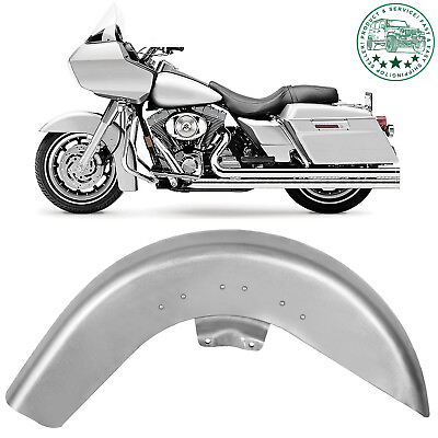 #ad 16quot; Steel Smooth Front Fender For Harley Bagger 89 13 Touring Street Road Glide $72.00
