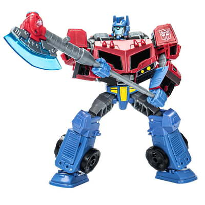 #ad Transformers Legacy United Voyager Animated Universe Optimus Prime 7” Action Fig $29.99