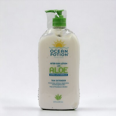 #ad Ocean Potion After Sun Lotion with Aloe Tan Extender 20 fl oz 591ml $34.99