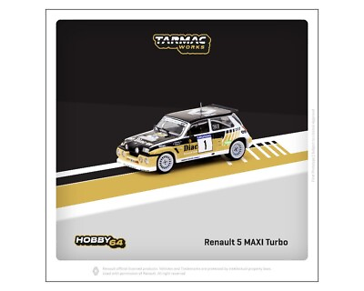 #ad Tarmac Works Renault 5 MAXI Turbo Rallye du Var 1986 1 64 $20.99