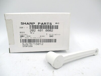 #ad Sharp SHA9JQ76716012 Genuine OEM Stop Crock Drain Plug Replacement Part $14.95