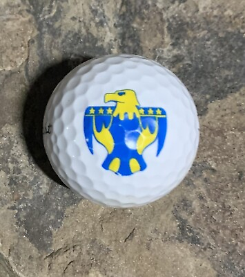 #ad Thunderbird Logo Golf Ball. Used. $20.00