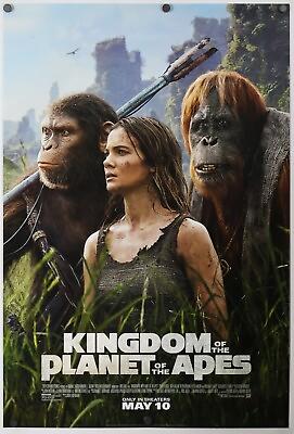 #ad Kingdom Of The Planet Of the Apes original DS movie poster 27x40 D S 2023 FINAL $22.89