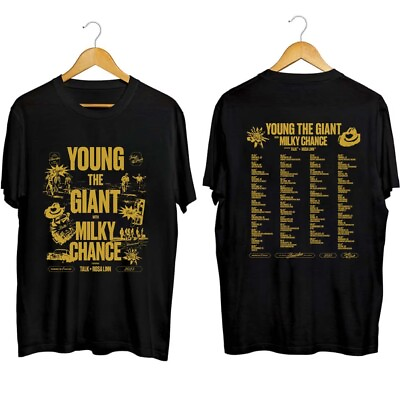 #ad Young the Giant amp; Milky Chance 2023 Tour Shirt Young the Giant Band Fan Shirt $23.74