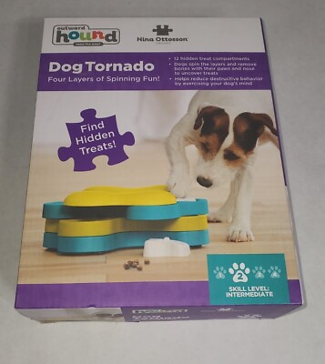 #ad Outward Hound Nina Ottosson Dog Tornado Interactive Treat Puzzle Dog Toy $18.95