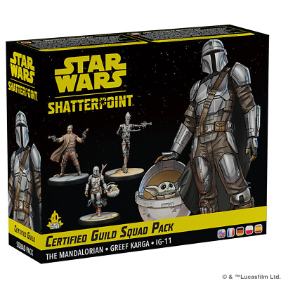 #ad Certified Guild Squad Pack The Mandalorian Star Wars Shatterpoint $40.03