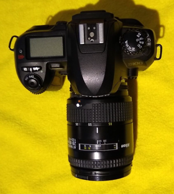 #ad Nikon Camera D100 DSLR 6.1MP AF Nikkor 28 85mm 1:3.5 4.5 Zoom Lens LOT Tested $102.30