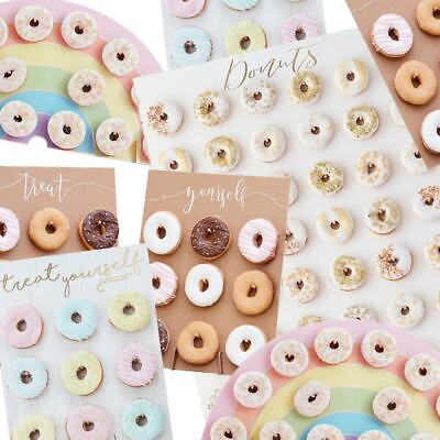 #ad Donut Wall Stand Wedding Birthday Party Doughnut Sweet Cart Treat Stand GBP 20.15