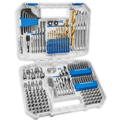 #ad 200 Piece Assorted Drill and Drive Bit Set with Storage Case $33.13