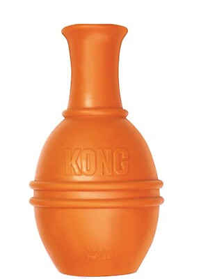 #ad KONG Genius SMALL Orange Insert Treats Interactive Chew Toy Puzzle $10.99