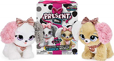 #ad Present Pets Fancy Puppy Interactive Plush Pet Toy with Over 100 Sounds and May $36.52