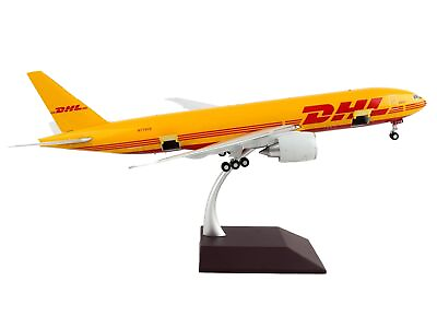 #ad Boeing 777F Commercial Aircraft quot;DHLquot; Yellow quot;Gemini 200 Interactivequot; Series $161.00
