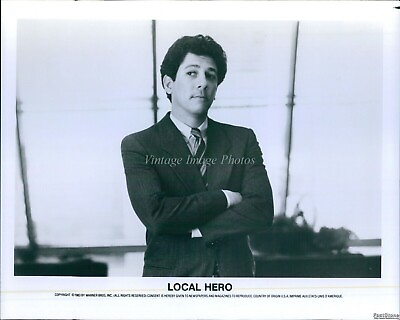 #ad 1983 Actor Peter Riegert Stars In Comedy Drama Local Hero Movie 8X10 Press Photo $19.99