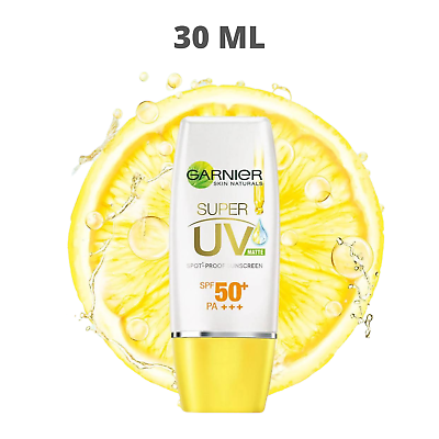 #ad GARNIER Bright Vit C Dark Spots UVA UVB Sunscreen SPF50 PA Matte Finish 30ml $35.46