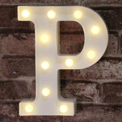 #ad LED Marquee Letter Lights Sign Light Up Alphabet Letter for Home Party Weddi... $13.23