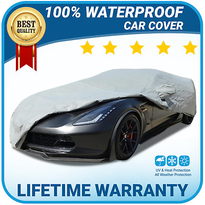 #ad Full Car Cover for Outdoor Sun Dust Scratch Rain Snow Waterproof Breathable $99.99