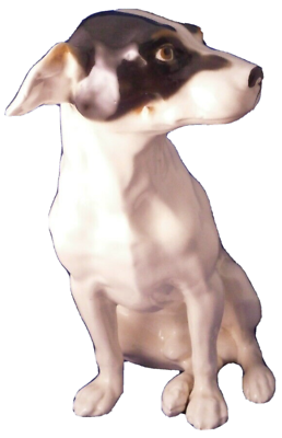 Nice Wiener Kunstkeramische Werkstatten Goldscheider Ceramic Dog Figurine Figure $599.00