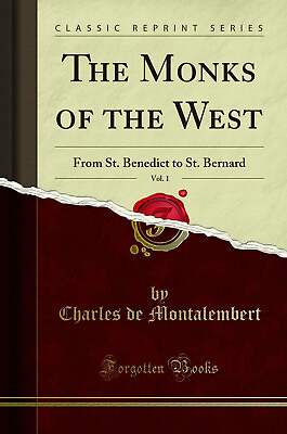 #ad The Monks of the West Vol. 1: From St. Benedict to St. Bernard $25.40