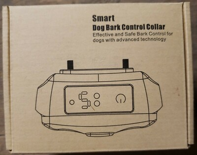 Smart Dog Safe Bark Control Collar IP67 Waterproof Dual Modes Beep Vibrate Shock $17.88
