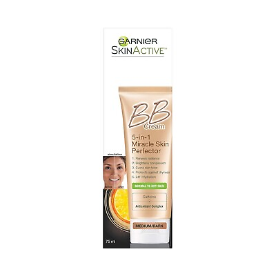 #ad Garnier BB Cream SPF15 Skin Renew 5 in 1 Miracle Skin Perfect Medium Deep $17.95