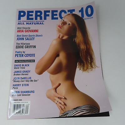 #ad Perfect 10 Magazine Summer 2006 Vol 7 #3 Aria Giovanni $19.99