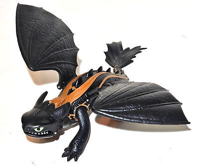 #ad How to Train Your Dragon Toothless Action Figure 2018 Poseable Moveable Wings 9quot; $16.00