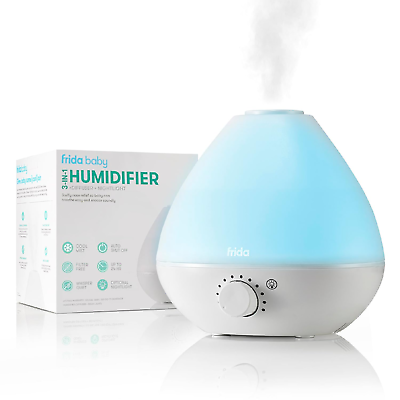 #ad 3 In 1 Cool Mist Humidifier for Baby with Diffuser Nightlight Baby Humidifier $201.88