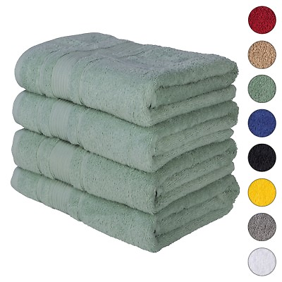 #ad NEW TEAL GREEN Color ULTRA SUPER SOFT LUXURY PURE TURKISH 100% COTTON BATH TOWEL $49.99