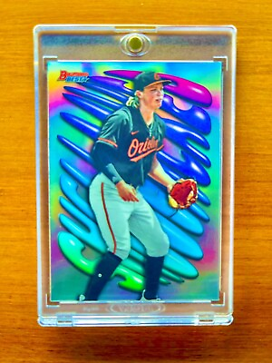 #ad Jackson Holliday RARE ROOKIE REFRACTOR BOWMAN CHROME INVESTMENT CARD SSP MINT $59.99