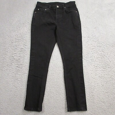 #ad Ksubi Mens The Van Winkle Black Rebel Skinny Jeans size 28 tag says 30 READ $49.98
