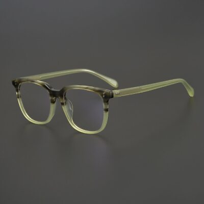 #ad Fashion large glasses frame men top quality acetate women personalized eyewear $37.76