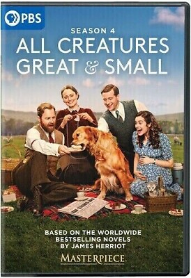 #ad #ad All Creatures Great and amp; Small: Complete Series Season 4 DVD Box Set $15.90