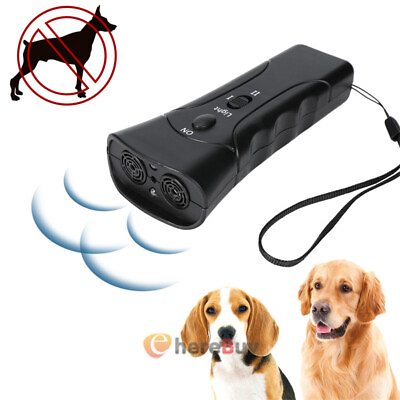 #ad Dog Anti Barking Device Bark Control Dog Stop Barking Ultrasonic Dog Repellent $12.39