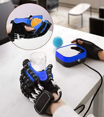#ad Empowering Stroke Recovery: Hand Therapy and palm Rehabilitation Robot Gloves $148.00