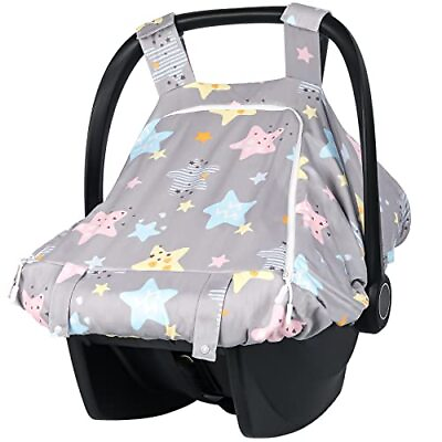 #ad Car Seat Covers for Babies Infant Car Seat Cover for Boys Girls Baby Car Star $18.65