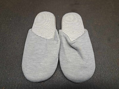 #ad Women#x27;s Gray Slippers Size Medium $15.99