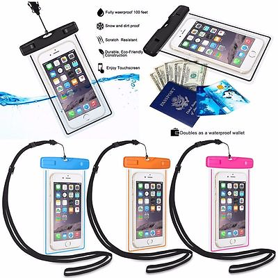 #ad Waterproof Underwater Pouch Dry Bag Case Cover For Phone Cell Phone screen $4.54