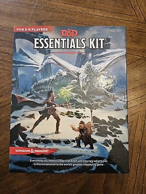 #ad Dungeons And Dragons Essential Kit NEW In Box Introductory Set Open Box $24.99