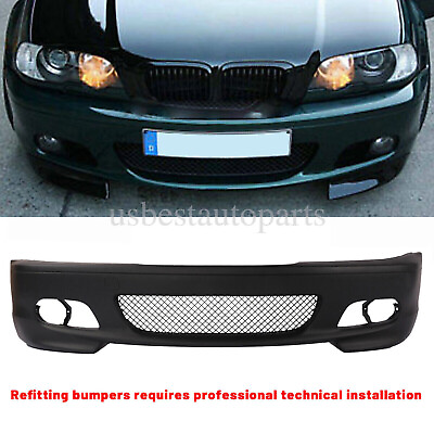 #ad M Tech II Style Front Bumper Fit for 2000 2006 BMW E46 3 Series 2dr Coupe $232.60
