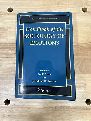 #ad Handbook of the Sociology of Emotions Handbooks of Sociology and Social Research $74.00