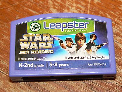 #ad Star Wars Jedi Reading Leapster amp; Leapster2 LeapFrog LucasFilm 2008 Game Cart. $2.40
