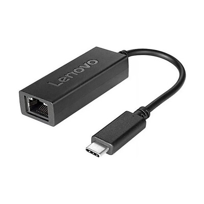 #ad #ad BRAND NEW Lenovo 4X90S91831 USB C to Ethernet Adapter with RJ 45 Port $11.00