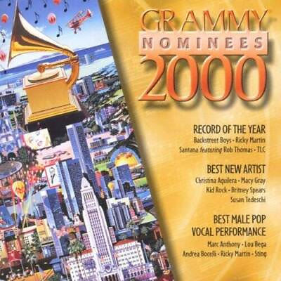 #ad 2000 Grammy Nominees: Pop Audio CD By Various Artists VERY GOOD $3.66
