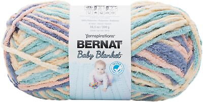 #ad Bernat Baby Blanket Big Ball Yarn Mini Succulents $16.41
