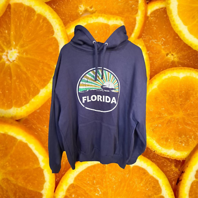 #ad Florida Blue Hooded Sweatshirt $28.00