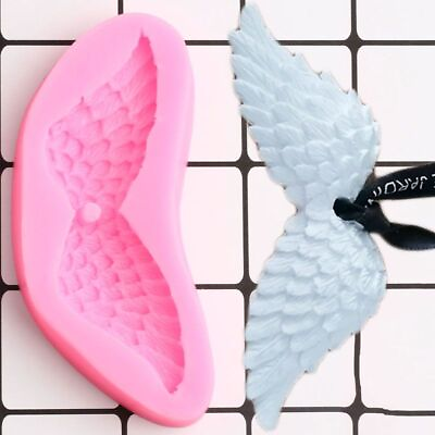 #ad Angel Wings Shape Fondant Molds Diy Baking Cake Decorating Silicone Molds 1pcs $12.63