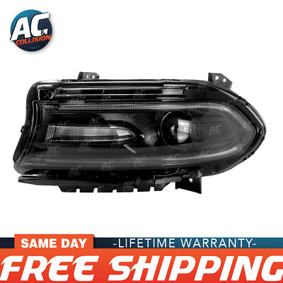 #ad TYC Headlight Assembly Left Driver Side for 15 16 17 18 19 20 21 Dodge Charger $148.70