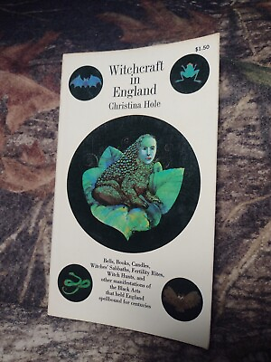 #ad #ad Witchcraft in England by Christina Hole Paperback 1966 1st Collier Edition $33.19