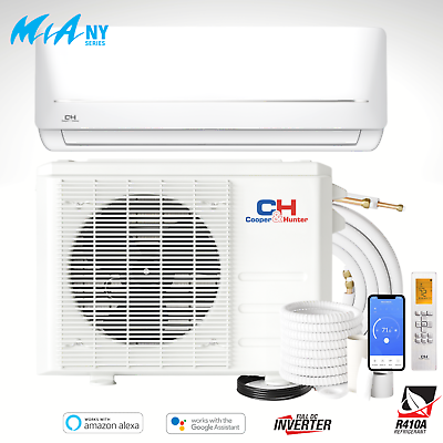#ad 9000 24000 BTU 230V Single Zone Mia Series Mini Split Heat Pump Air Conditioner $687.00